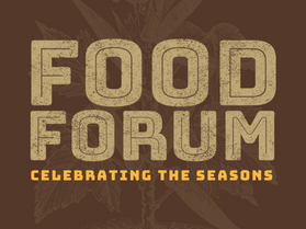 Food Forum: Celebrating the Seasons logo