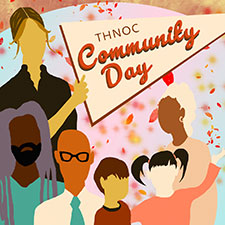 THNOC Community Day logo with people